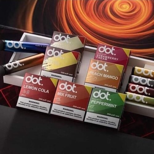 Alternative view of DOT SWITCH 佩特里煙彈｜3.5ml容量 2000口體驗 買三盒送主機